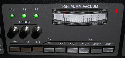 Hitachi S-5000 SEM Ion Pump Vacuum